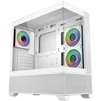 Cooler Master CoolerMaster Geh Elite 690 White (ATX, ITX, mATX), Boîtier PC, Blanc Cooler Master CoolerMaster Geh Elite 690 White (ATX, ITX, mATX), Boîtier PC, Blanc