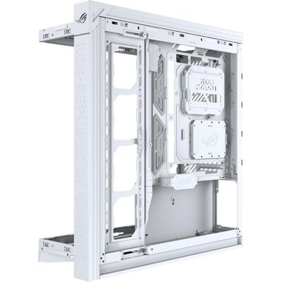Asus ROG Cronox ARGB Édition Blanche (ATX, E-ATX, mATX, Mini-ITX), Boîtier PC, Blanc Asus ROG Cronox ARGB Édition Blanche (ATX, E-ATX, mATX, Mini-ITX), Boîtier PC, Blanc
