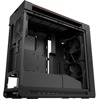 Asus ProArt PA602 Wood Edition (ATX, DTX, E-ATX, mATX, Mini-DTX, Mini-ITX), Boîtier PC, Noir, Marron Asus ProArt PA602 Wood Edition (ATX, DTX, E-ATX, mATX, Mini-DTX, Mini-ITX), Boîtier PC, Noir, Marron