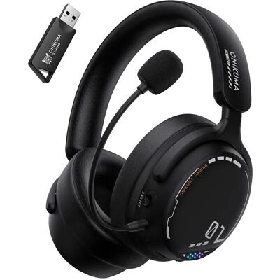 Onikuma Casque de jeu GT886 (noir) (Filaire, Sans fil), Casque gaming, Noir Onikuma Casque de jeu GT886 (noir) (Filaire, Sans fil), Casque gaming, Noir
