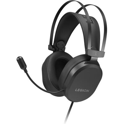 IBM Casque gaming Legion H320 avec son surround 7.1, modèle Eclipse Black (P) (Filaire), Casque gaming, Noir IBM Casque gaming Legion H320 avec son surround 7.1, modèle Eclipse Black (P) (Filaire), Casque gaming, Noir