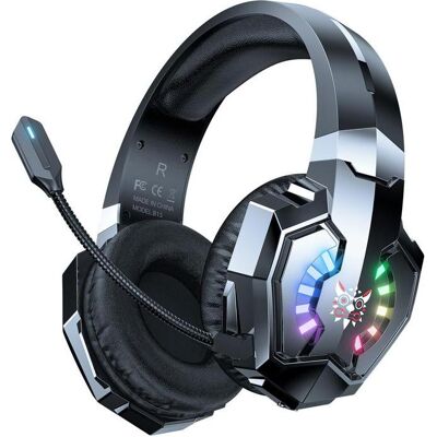 Onikuma B15 gaming headphones (black) (Filaire, Sans fil), Casque gaming, Noir Onikuma B15 gaming headphones (black) (Filaire, Sans fil), Casque gaming, Noir