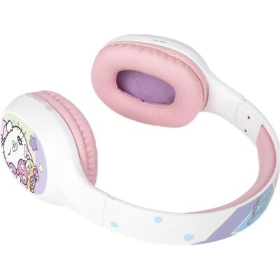 Konix Oreillette Bluetooth universelle Hello Kitty (Filaire, Sans fil), Casque gaming, Pink, Rose, Multicolore Konix Oreillette Bluetooth universelle Hello Kitty (Filaire, Sans fil), Casque gaming, Pink, Rose, Multicolore