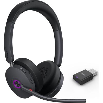 Yealink WH68 Hybrid Teams Headset (Filaire, USB-A, Les équipes Microsoft), Casque micro de bureau Yealink WH68 Hybrid Teams Headset (Filaire, USB-A, Les équipes Microsoft), Casque micro de bureau