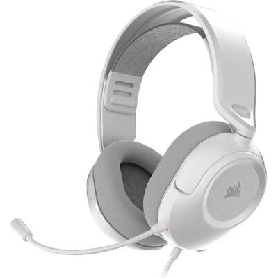 Corsair HS35 v3 Headset, White - WW (Filaire), Casque gaming, Blanc Corsair HS35 v3 Headset, White - WW (Filaire), Casque gaming, Blanc