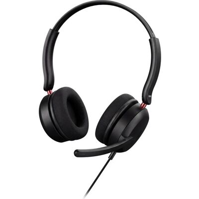 Hama CHS-200 (Filaire, USB-C), Casque micro de bureau, Noir Hama CHS-200 (Filaire, USB-C), Casque micro de bureau, Noir