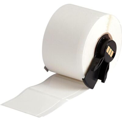 Brady, Rouleau d’étiquettes, M6-32-498, Tissu de vinyle, blanc, mat, 38.10 x 38.10 mm, repositionnable (250 p.) (46.02 mm) Brady, Rouleau d’étiquettes, M6-32-498, Tissu de vinyle, blanc, mat, 38.10 x 38.10 mm, repositionnable (250 p.) (46.02 mm)