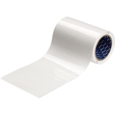 Brady, Rouleau d’étiquettes, Stratifié acrylique de protection pour étiquettes BradyJet - 111,25 mm x 161,29 mm Brady, Rouleau d’étiquettes, Stratifié acrylique de protection pour étiquettes BradyJet - 111,25 mm x 161,29 mm