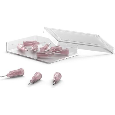 JBC Aiguilles de dosage, droites, en acier inoxydable, calibre 20, rose, lot de 10, Fer à souder : accessoires, Pink JBC Aiguilles de dosage, droites, en acier inoxydable, calibre 20, rose, lot de 10, Fer à souder : accessoires, Pink