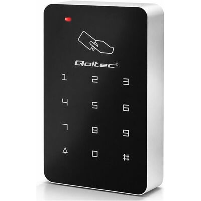 Qoltec, Système de contrôle d’accès, Serrure à code FEBE avec lecteur RFID, carte à code et porte-clés EM (Carte clé, Combinaison électronique de chiffres) Qoltec, Système de contrôle d’accès, Serrure à code FEBE avec lecteur RFID, carte à code et porte-clés EM (Carte clé, Combinaison électronique de chiffres)