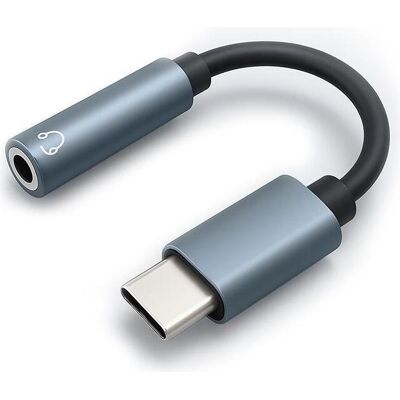 Qoltec Adapter USB-C auf 3,5mm Klinke, 10cm (Adaptateur jack), Adaptateur audio, Noir Qoltec Adapter USB-C auf 3,5mm Klinke, 10cm (Adaptateur jack), Adaptateur audio, Noir
