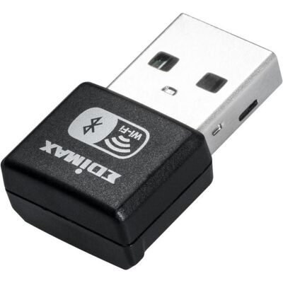 edimax WL-USB EW-7611UXB AX900 WiFi6&Bluetooth 5.3 USB Mini (USB 2.0), Adaptateur réseau, Noir edimax WL-USB EW-7611UXB AX900 WiFi6&Bluetooth 5.3 USB Mini (USB 2.0), Adaptateur réseau, Noir