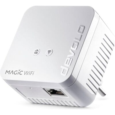 Devolo Magic 1 WiFi mini - Uitbreiding (7000) (1200 Mbit/s), CPL, Blanc Devolo Magic 1 WiFi mini - Uitbreiding (7000) (1200 Mbit/s), CPL, Blanc