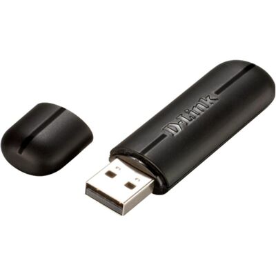 D-Link Dwa-125 (USB 2.0), Adaptateur réseau, Noir D-Link Dwa-125 (USB 2.0), Adaptateur réseau, Noir