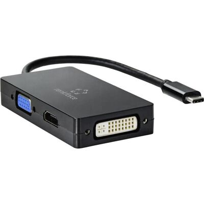 Renkforce TV, Monitor Adapter, Adaptateur vidéo, Noir Renkforce TV, Monitor Adapter, Adaptateur vidéo, Noir