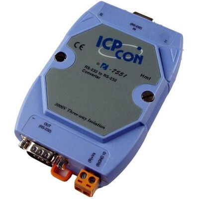 Moxa ISOLERET RS232-<gt/>RS232, Adaptateur réseau Moxa ISOLERET RS232-<gt/>RS232, Adaptateur réseau