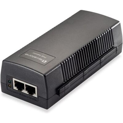 LevelOne PoE-Injektor Adapter POI-3015 30.0W PoE schwarz (802,3at (PoE+), 802.3af (PoE), 30 W), Injecteur PoE LevelOne PoE-Injektor Adapter POI-3015 30.0W PoE schwarz (802,3at (PoE+), 802.3af (PoE), 30 W), Injecteur PoE