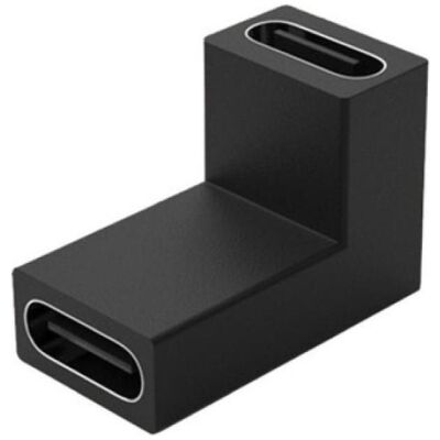 PowerGuard Connecteur USB-C 90 degrés coudé, Adaptateur USB, Noir PowerGuard Connecteur USB-C 90 degrés coudé, Adaptateur USB, Noir