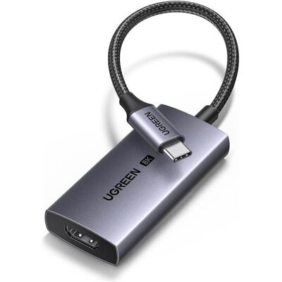 Ugreen - Adapter CM491 (85320) - USB-C to HDMI, 8K@60Hz, 48Gbps, HDR10+, Dolby Vision - Grey (HDMI), Adaptateur vidéo, Gris Ugreen - Adapter CM491 (85320) - USB-C to HDMI, 8K@60Hz, 48Gbps, HDR10+, Dolby Vision - Grey (HDMI), Adaptateur vidéo, Gris