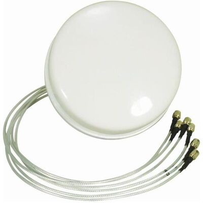 Allnet Antenne 2.4/DualBand Spatial Diversity MIMO Ceiling/plafond - WLAN - 4 dB (WiFi), Antenne réseau Allnet Antenne 2.4/DualBand Spatial Diversity MIMO Ceiling/plafond - WLAN - 4 dB (WiFi), Antenne réseau