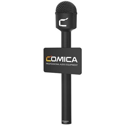 Comica Microphone d'interview dynamique omnidirectionnel pour les reporters, Microphone Comica Microphone d'interview dynamique omnidirectionnel pour les reporters, Microphone