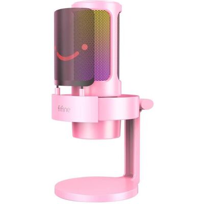 Fifine A8 pink Professional Recording USB Microphone, Microphone Fifine A8 pink Professional Recording USB Microphone, Microphone