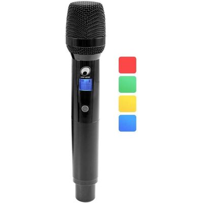 Omnitronic UHF-600 Handmikrofon 823-832/863-865 MHz, Microphone Omnitronic UHF-600 Handmikrofon 823-832/863-865 MHz, Microphone