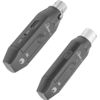 Omnitronic AIRSIS 2.4G Funk-XLR-Kit (Mic/Line), Microphone Omnitronic AIRSIS 2.4G Funk-XLR-Kit (Mic/Line), Microphone