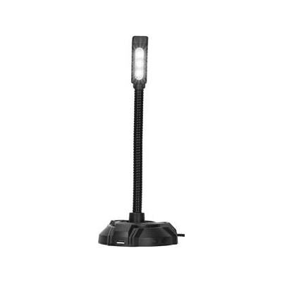 Microphone d'ordinateur, DHP-1100C, noir, lumière LED Hub USB, Microphone Microphone d'ordinateur, DHP-1100C, noir, lumière LED Hub USB, Microphone