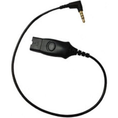 HP Poly CABLE W3.5MM TO QD CONN, Micro-casque : accessoires HP Poly CABLE W3.5MM TO QD CONN, Micro-casque : accessoires