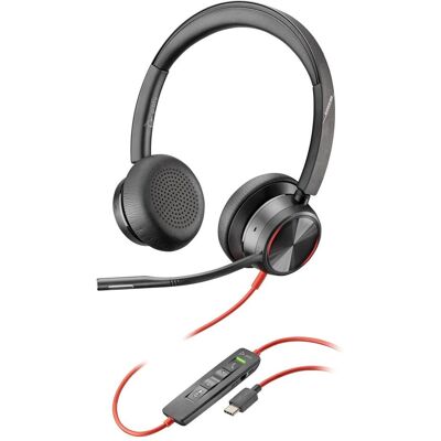 HP Poly Blackwire 8225 USB-C USB-C/A, Micro-casque : accessoires HP Poly Blackwire 8225 USB-C USB-C/A, Micro-casque : accessoires
