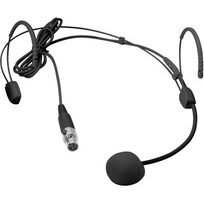 Omnitronic UHF-600 Kopfbügelmikrofon, schwarz, Microphone Omnitronic UHF-600 Kopfbügelmikrofon, schwarz, Microphone
