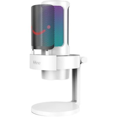 Fifine A8 white Professional Recording USB Microphone, Microphone Fifine A8 white Professional Recording USB Microphone, Microphone