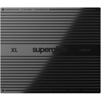 Pulsar Superglide V3 Glass Pad Type-S - XL - Hvid (XL), Tapis de souris, Blanc Pulsar Superglide V3 Glass Pad Type-S - XL - Hvid (XL), Tapis de souris, Blanc