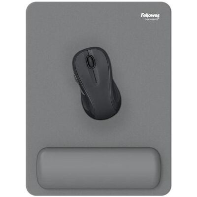 Fellowes Breyta XL Mauspad grau mit Handgelenkauflage (XL), Tapis de souris, Gris Fellowes Breyta XL Mauspad grau mit Handgelenkauflage (XL), Tapis de souris, Gris