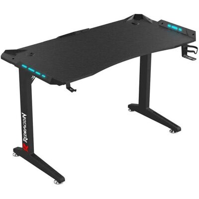 Redragon GD-3101BK gaming desk black RGB lighting, Bureau gaming, Noir Redragon GD-3101BK gaming desk black RGB lighting, Bureau gaming, Noir