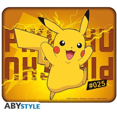 Abystyle Pokemon - Pikachu, Tapis de souris, Multicolore Abystyle Pokemon - Pikachu, Tapis de souris, Multicolore