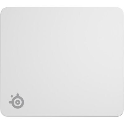 SteelSeries QcK White, Tapis de souris, Blanc SteelSeries QcK White, Tapis de souris, Blanc