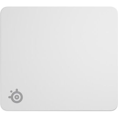SteelSeries QcK White, Tapis de souris, Blanc SteelSeries QcK White, Tapis de souris, Blanc