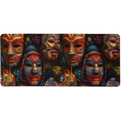 Sbox VIRACOCHA XL MP-07 700 x 300 mm, noir avec motif imprimé (XL), Tapis de souris, Multicolore, Noir Sbox VIRACOCHA XL MP-07 700 x 300 mm, noir avec motif imprimé (XL), Tapis de souris, Multicolore, Noir