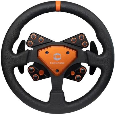 Simucube Tahko Lenkrad, Rund - 320 mm, orange (PC), Manette, Orange, Noir Simucube Tahko Lenkrad, Rund - 320 mm, orange (PC), Manette, Orange, Noir
