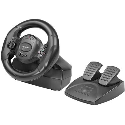 Tracer Rayder Volant 4 en 1 PC, PlayStation 4, Playstation 3, Xbox One (PC, PS3, PS4, Xbox One S), Manette, Noir Tracer Rayder Volant 4 en 1 PC, PlayStation 4, Playstation 3, Xbox One (PC, PS3, PS4, Xbox One S), Manette, Noir