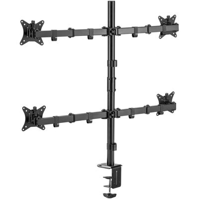 Deltaco ARM-0302-B (Mur, Tables, 32", 9 kg), Support de moniteur, Noir Deltaco ARM-0302-B (Mur, Tables, 32", 9 kg), Support de moniteur, Noir