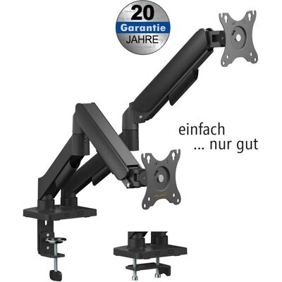 myWall My Wall Tischhalterung HEG10L Economy-Line bis 9 kg – Schwarz (Mur, Tables, 32", 9 kg), Support de moniteur, Noir myWall My Wall Tischhalterung HEG10L Economy-Line bis 9 kg – Schwarz (Mur, Tables, 32", 9 kg), Support de moniteur, Noir