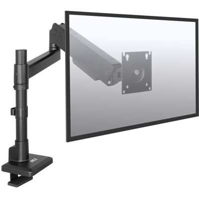 ACT Monitor arm 45" office solid pro, gas spring, pole mounted, 1 monitor (Tables, 45", 16 kg), Support de moniteur, Noir ACT Monitor arm 45" office solid pro, gas spring, pole mounted, 1 monitor (Tables, 45", 16 kg), Support de moniteur, Noir
