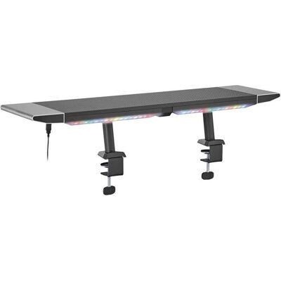 myWall Rack pour moniteur de jeu Hyper, Réhausseur pour moniteur, Noir myWall Rack pour moniteur de jeu Hyper, Réhausseur pour moniteur, Noir