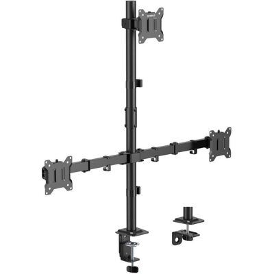 SpeaKa Professional SP-MM-231 Monitorhalterung 43,2 cm (17") - 81,3 cm (32") Sc (Tables, 32", 10 kg), Support de moniteur, Noir SpeaKa Professional SP-MM-231 Monitorhalterung 43,2 cm (17") - 81,3 cm (32") Sc (Tables, 32", 10 kg), Support de moniteur, Noir