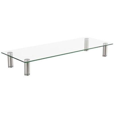 Gembird Szklana Podstawka Na Monitor Rozmiar M (Tables, 20 kg), Support de moniteur, Noir Gembird Szklana Podstawka Na Monitor Rozmiar M (Tables, 20 kg), Support de moniteur, Noir