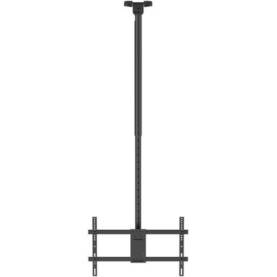 Deltaco Office mounting kit - telescopic - for flat panel - 1090-1690 mm 60 kg - black - Maks 60 kg - Ma... (Plafond), Support de moniteur, Noir Deltaco Office mounting kit - telescopic - for flat panel - 1090-1690 mm 60 kg - black - Maks 60 kg - Ma... (Plafond), Support de moniteur, Noir