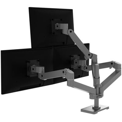 Ergotron ACCESSORY SINGLE TO DUAL SIDE-BY-SIDE CONVERSION KIT LX PRO darkgrey (Tables, 10 kg), Support de moniteur, Gris Ergotron ACCESSORY SINGLE TO DUAL SIDE-BY-SIDE CONVERSION KIT LX PRO darkgrey (Tables, 10 kg), Support de moniteur, Gris